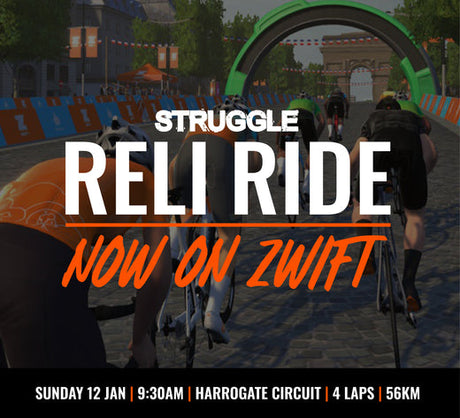 STRUGGLE ZWIFT RELI RIDE