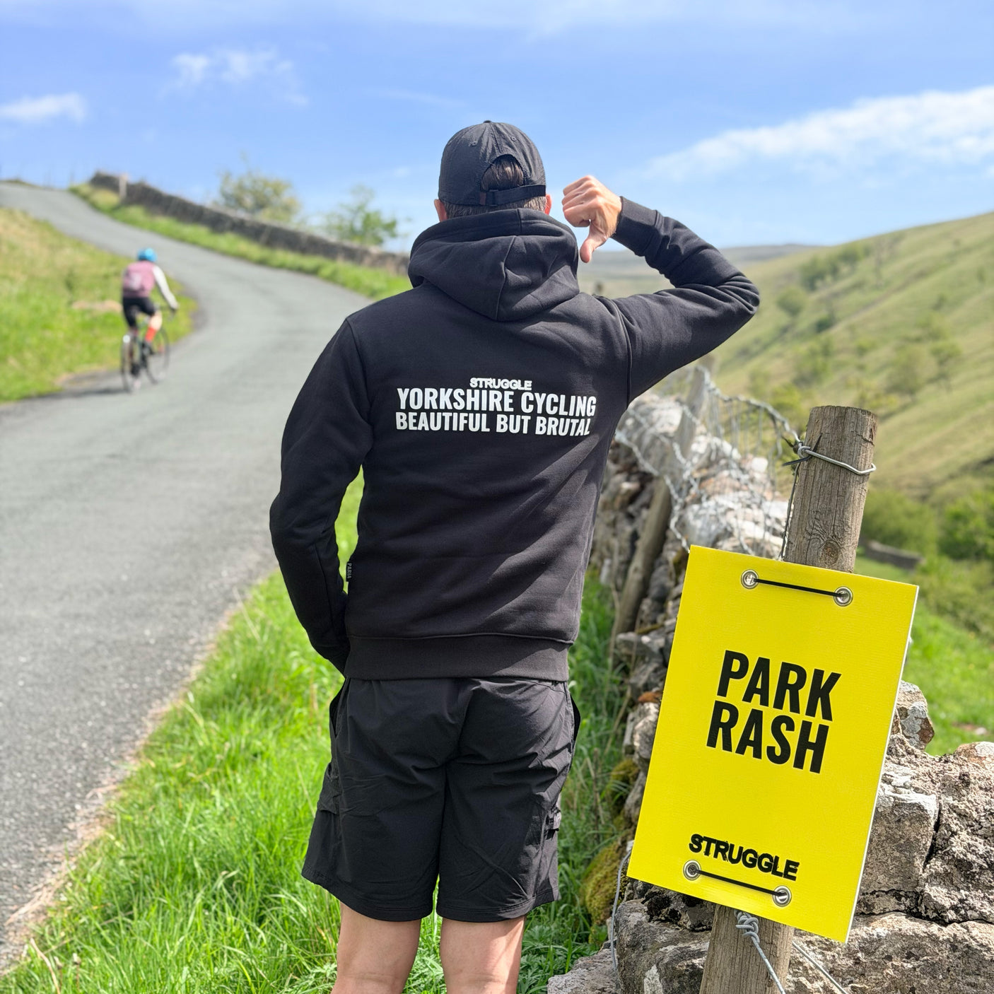 Yorkshire Cycling: Beautiful But Brutal Hoodie